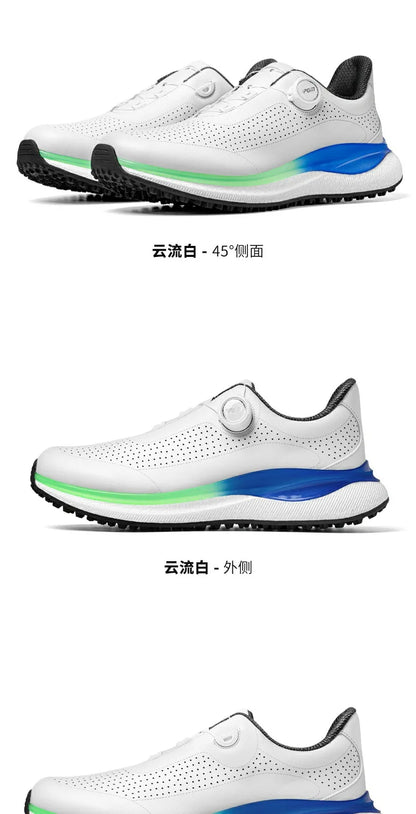 PGM muške sportske tenisice za golf Super Soft Popcorn midsole Knob Lace, protuklizne, prozračne golf cipele