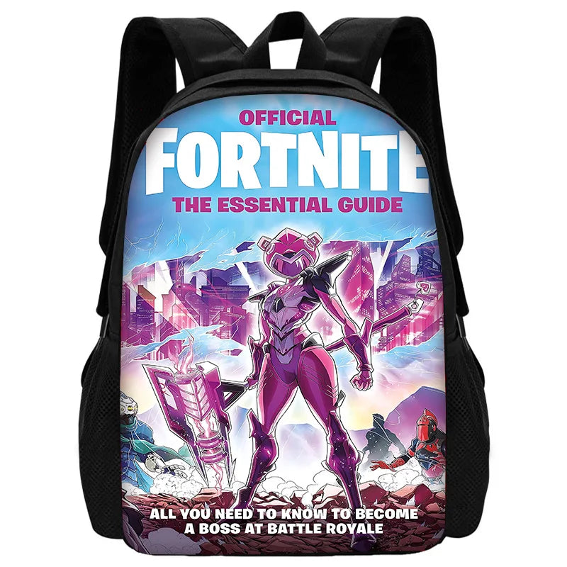Child School Backpack with Shoulder Bag and Pencil Case School Bags for Hot Game Design Fortnite Boys and Girls Best Gift