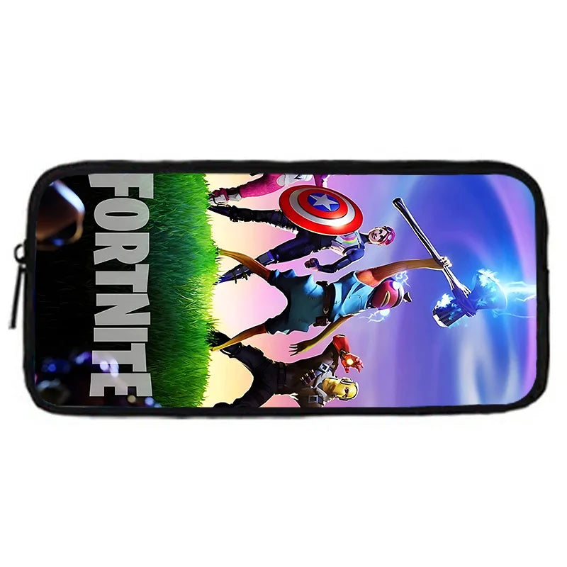 Child School Backpack with Shoulder Bag and Pencil Case School Bags for Hot Game Design Fortnite Boys and Girls Best Gift