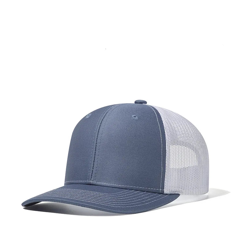 38 spalvų tinklinės „Trucker“ kepurės, lauko „Snapback“ kepurės, „Dad Hat“, hiphopo stiliaus kepurės vyrams ir moterims, reguliuojamos berniukų ir mergaičių beisbolo kepurės