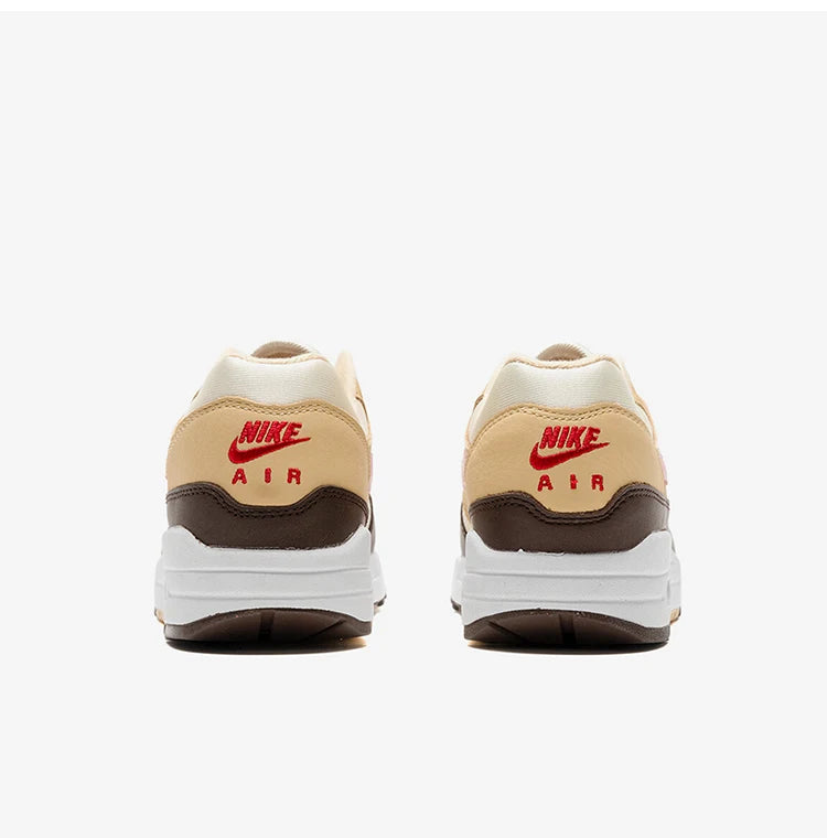 Baskets Nike Air Max 1 87 officielles et authentiques pour femme, style minimaliste, sportif et décontracté, FZ4346-200