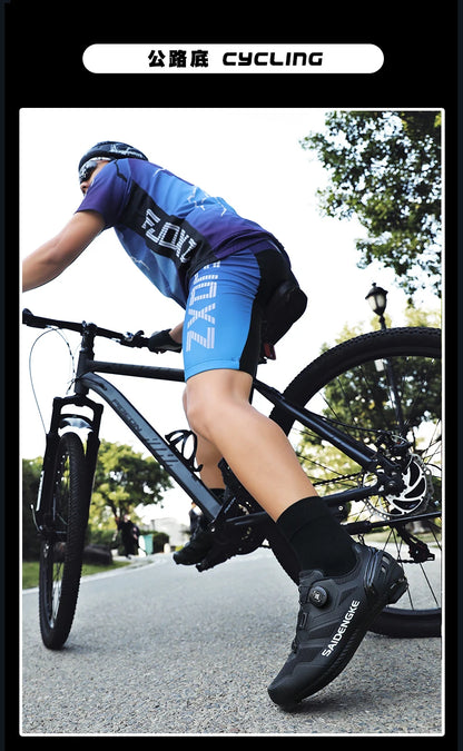 Unisex nye cykelsko – professionelle, lette, luksuriøse og originale landevejs-/MTB-racercykelsko i gummi til mode, cykel, streetwear og sport