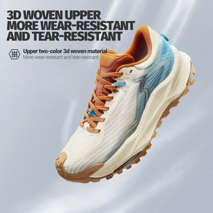 361 Degrees WUXIA 2 Running Shoes, Light Breathable Cushioning, Non-Slip Soft Outdoor Hiking Versatile Sneakers Male 672542201