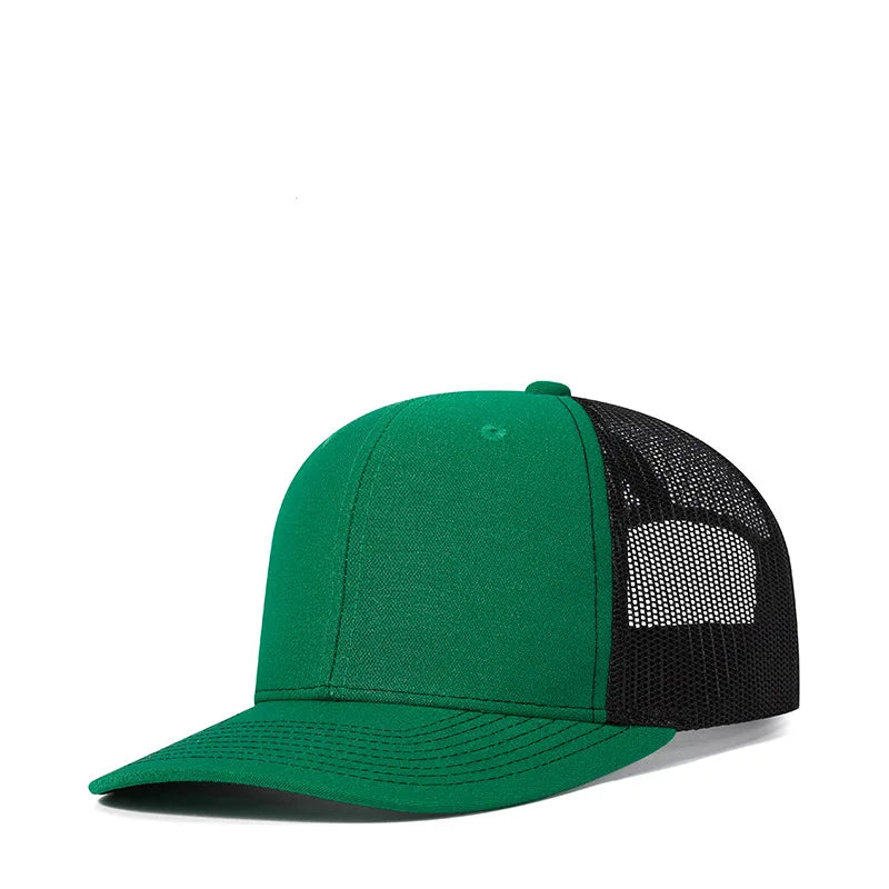 38 spalvų tinklinės „Trucker“ kepurės, lauko „Snapback“ kepurės, „Dad Hat“, hiphopo stiliaus kepurės vyrams ir moterims, reguliuojamos berniukų ir mergaičių beisbolo kepurės