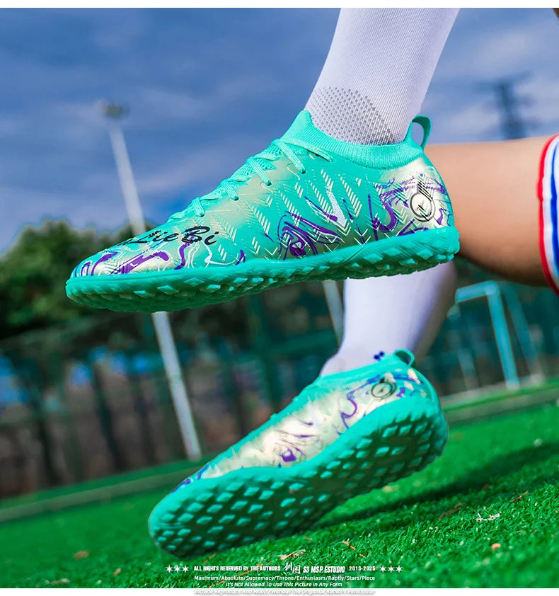 Professionelle Fußball-Sneaker für Herren und Damen, hochwertige modische Fußballschuhe für Herren, große Größe 46, Futsal-Schuhe, Herren-Trainer