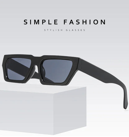 Square Vintage Sunglasses Men Women Brand Designer Small Frame Sun Glasses Male Female Fashion Retro Hip Hop Oculos De Sol