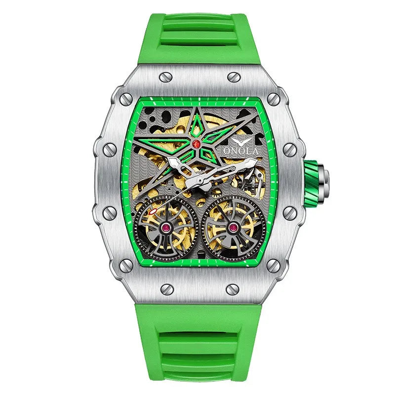 New Luxury Fashion Watches Men ONOLA Brand Hollow Full Automatic Mechanical Men Watch Waterproof Clock
