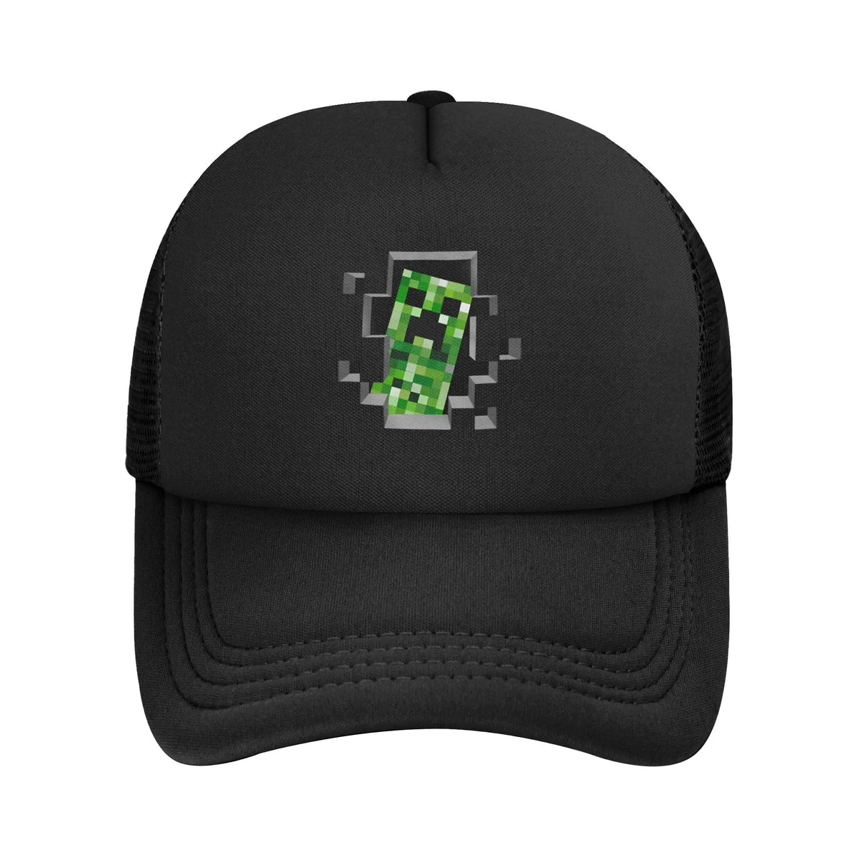 Suaugusiųjų „Creepers“ zombių priešiškos minios stiliaus „Trucker“ kepurės, tinklinės beisbolo kepurės, poliesterinės kepurės, saulės kepurės, reguliuojamos golfo kepurės, vasarinės kepurės