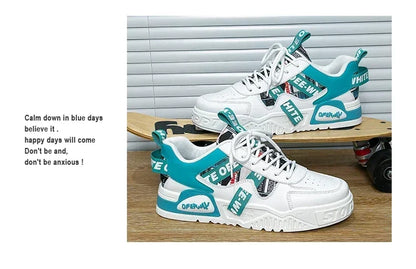 Sapatilhas de skate para homem, verão, em pele, casuais, moda, outdoor, corrida, desporto, caminhada, ténis, plataforma, designer, luxo