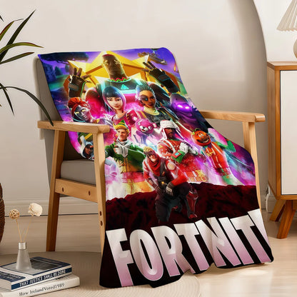 Blanket Throw Super Cozy Plush Living F-FORTNITES-ES Game Room Sofa Couch Childish Birthday Gifts