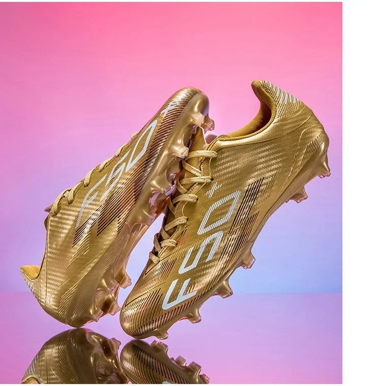 Nouvelles chaussures de football pour hommes, chaussures d'entraînement, baskets professionnelles, chaussures de match sur gazon, chaussures de football antidérapantes pour l'extérieur, chaussures de sport ultralégères,