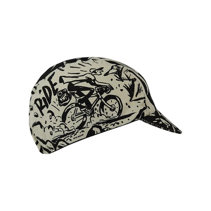 styl Czapki rowerowe Letnie Oddychające Czapki sportowe Rowerowe Szybkoschnące Poliester Czarne Niebieskie Czapki Klasyczne