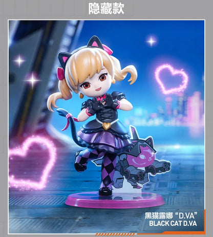 POP MART Overwatch Play of The Game Series Blind Box originale, Mystery Box a sorpresa, graziose action figure anime, ornamenti e statuette