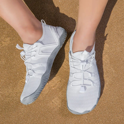 Men Women Wading Shoes Beach Swimming Shoes Outdoor Barefoot Quick-Drying Upstream Shoes Water Sports Diving Fitness Sports Shoe