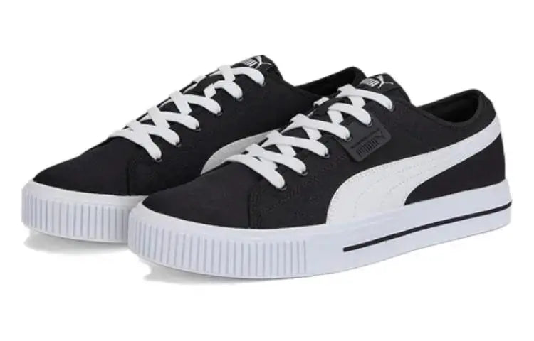 Puma Ever CV FS - Baskets noires et blanches 386393-01