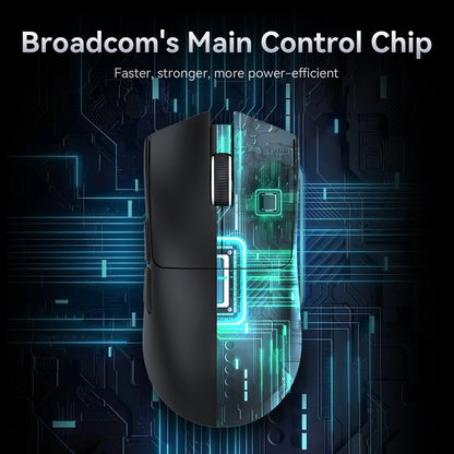 Attack Shark X11 Wireless Gaming Mouse with RGB Charging Dock, PAW3311 Sensor, 22000 DPI, Tri-Mode Bluetooth, 1000Hz Polling Rate Gaming Mouse