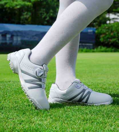 PGM Boys Girls Golf Shoes Light Weight Soft and Breathable Waterproof Anti-slip Universal Outdoor Sports Shoes XZ127