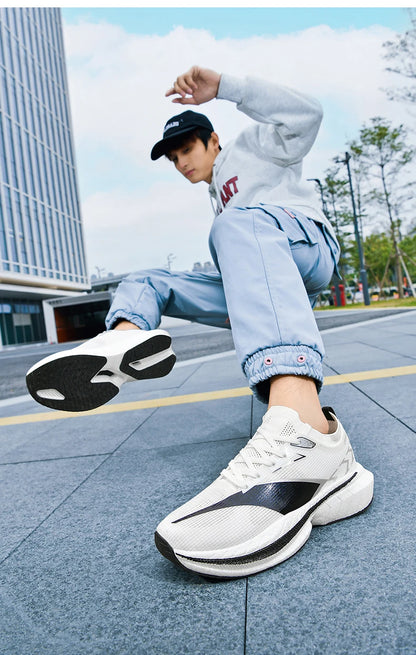 Men's Air Cushion Running Shoes Men's Sneakers Carbon Board Marathon Jogging Shoes Outdoor Sport Shoes Tennis Male Casual Shoes