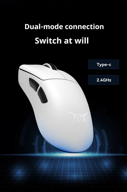 ATK Z1 Pro Max Ultra безжична геймърска мишка с персонализирани крачета, PAW3950, Ultra Smart Speed Wireless, 8k честота на отчитане, 0.39ms ниска латентност