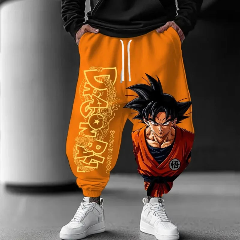 2026 Anime Saiyajin Dragon Ball Sommer-Outdoor-Jogginghose Harajuku Trendy Herren Damen Streetwear locker lässig modisch Sport-Bündchenhose