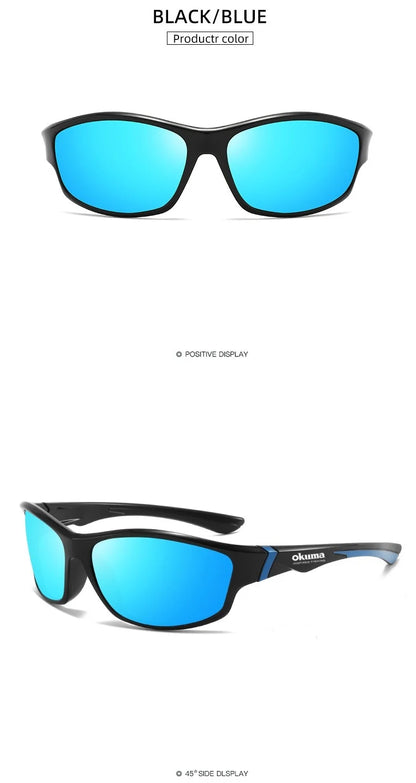 Okuma fashionable polarized glasses, UV400 anti stray light, suitable for outdoor cycling, driving, fishing, etc