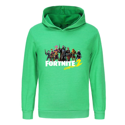 Fortnite Hoodie Kids Baby Cartoon Clothing Unisex Boys Long Sleeve Hooded Sweatshirts Youth Girls Casual Coats 1007