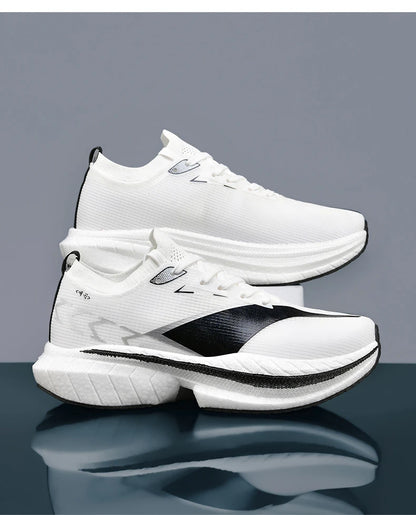 Men's Air Cushion Running Shoes Men's Sneakers Carbon Board Marathon Jogging Shoes Outdoor Sport Shoes Tennis Male Casual Shoes