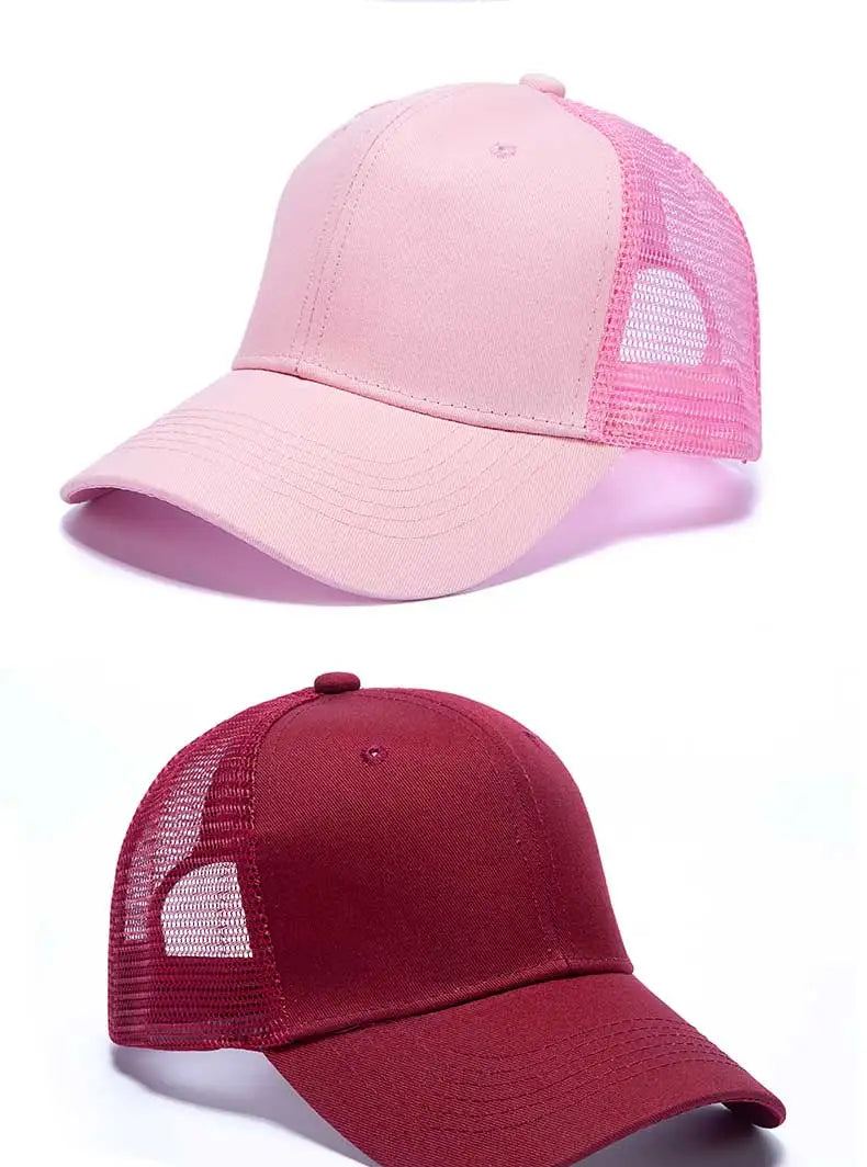 Gorras de béisbol al por mayor para hombre, gorras casuales, gorras de malla para mujer, gorras unisex con logotipo personalizado, gorras bordadas