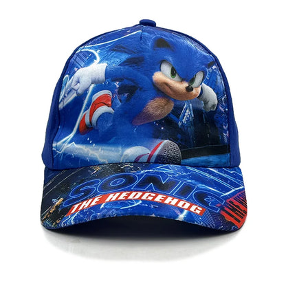 50–54 cm vaikų „Sonic“ animacinio filmo beisbolo kepurė su anime ežiu „ShadowTails“ ir „Knuckles“ personažais, apsauganti nuo saulės, aksesuaras, dovana