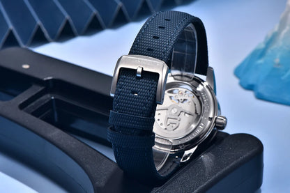 PAGANI DESIGN – Luxus mechanikus férfi karóra, 41 mm, zafírüveg, bőr szíj, vízálló, pilóta stílusú, tourbillon és holdfázis kijelzővel