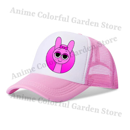 „Sprunki“ tėvų ir vaikų beisbolo kepurės, anime, animacinės, hiphopo, plokščios kepurės vyrams, moterims ir vaikams, vasaros mados, apsaugančios nuo saulės, kvėpuojančios kepurės, dovanos