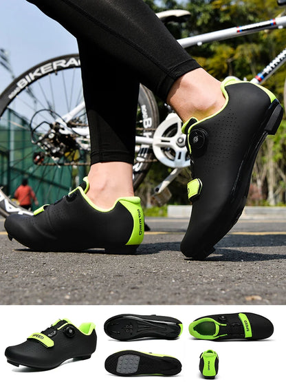 New Unisex Pedal Cycling Shoes, Flat Shoes Suitable for Mountain Sports, Pedal Self-Locking Cycling Shoes, Breathable Cycling Shoes