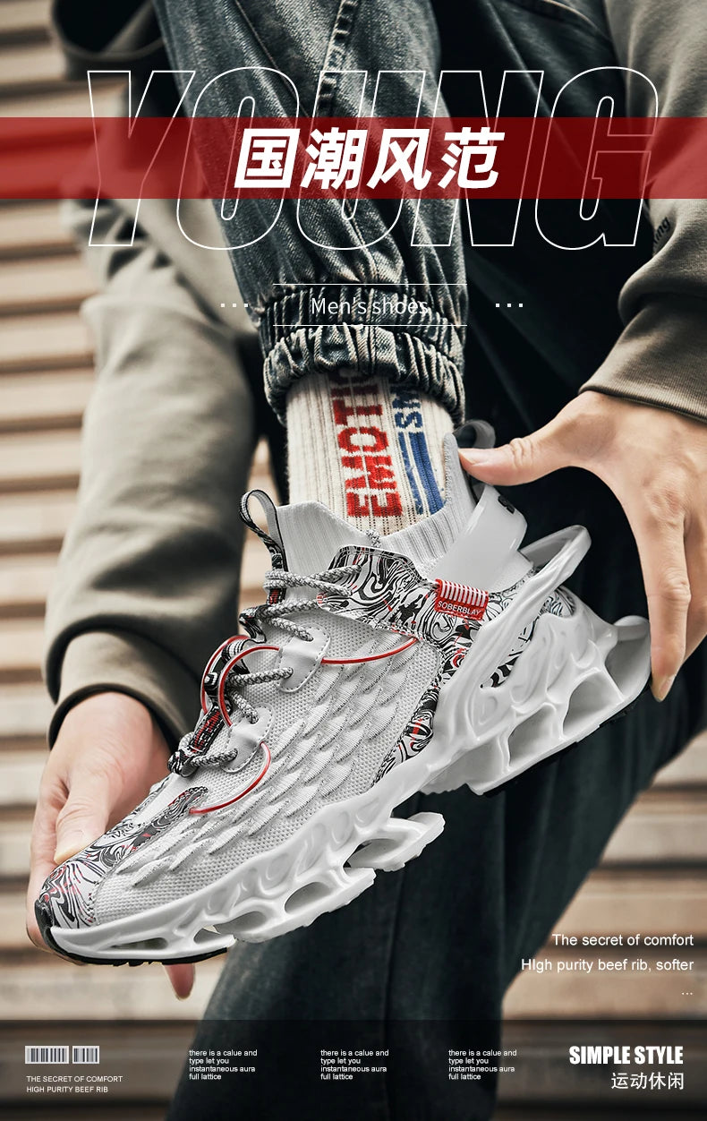 Shoes Men Sneakers Male Casual Men's Shoes Tennis Luxury Shoes Trainer Race Breathable Shoes Fashion Loafers Running Shoes for Men
