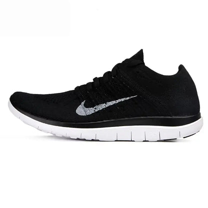 Original New Arrival NIKE WMNS  FREE 4.0 FLYKNIT Women's Running Shoes Sneakers