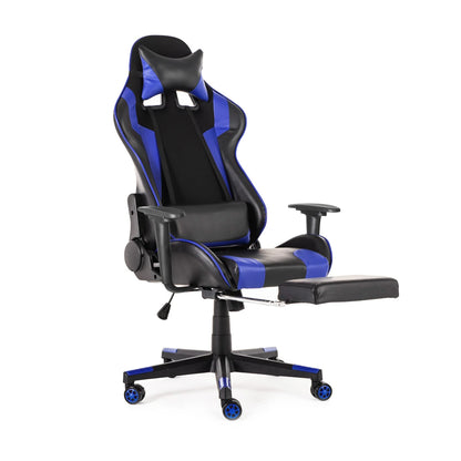 Chaise de bureau en cuir Joylive, chaise de jeu WCG, chaise ergonomique pour ordinateur, pivotante, inclinable, pour salle de jeu