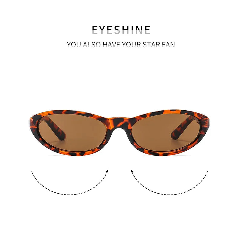 BOYSEEN Men's Hip Hop Style Sunglasses Narrow Frame Orange Eyewear UV400 Travel Beach Sunglasses U400