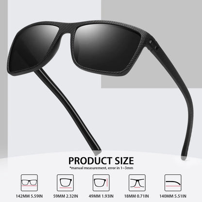 3PCS Signature Retro Square Sunglasses UV400 Spring Hinges Lightweight Gift Ready for Daily & Vacation Unbox Elegance