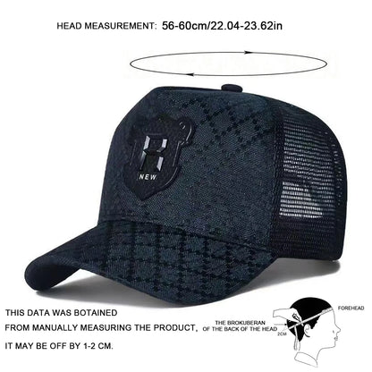 Czapki z daszkiem typu baseballowego z haftem litery „R”, unisex, na wiosnę i lato, na świeżym powietrzu, z regulacją, czapki codzienne, czapki przeciwsłoneczne, czapki sportowe