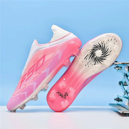Nouvelles chaussures de football pour hommes, chaussures de sport respirantes, chaussures de futsal antidérapantes, chaussures de football ultralégères, haute tige, haute qualité, pour match en extérieur