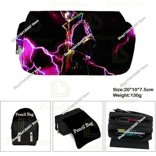 Fortnite School Bags Boys Girls Backpacks Large-capacity Knapsack High-quality Bookbags Fortnite Figure Laptop Bag Gift