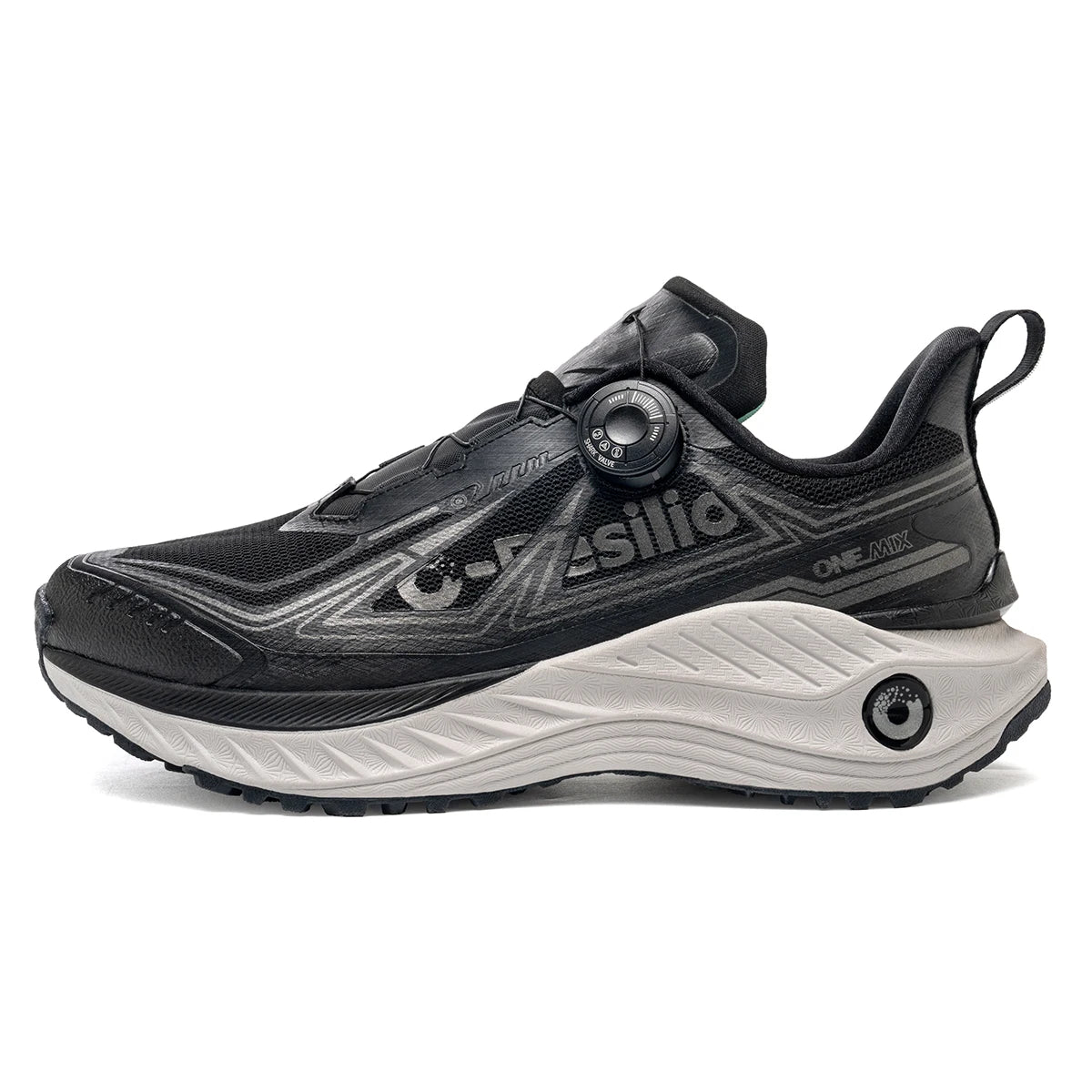 ONEMIX Outdoor Running Sneakers Men Elastic Trail Shoes Lightweight Breathable Women Sneakers Couple Casual Waterproof Shoes