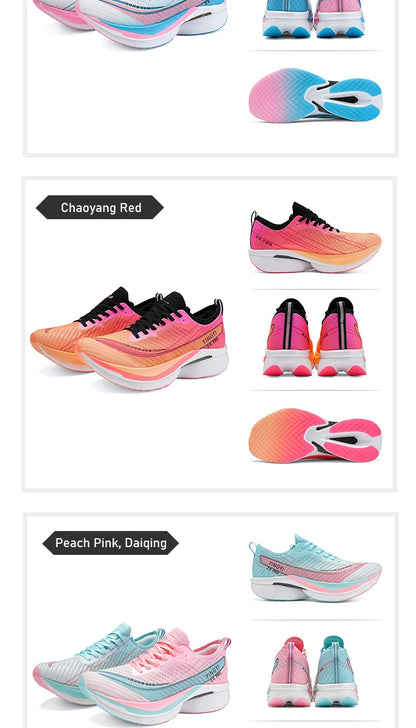 2025 IRUNSVAN SHADOW WING 2.0 PRO Sapatilhas de Corrida Desportivas de Maratona com Amortecimento Air Cushion, Placa de Carbono, Trail Running, Leves