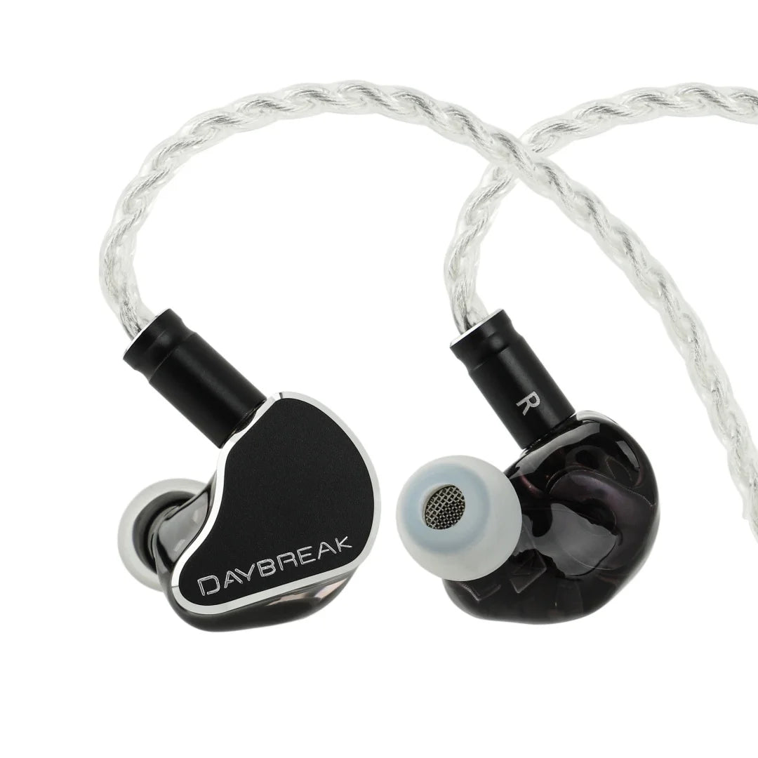 Monitores In-Ear CrinEar Daybreak 1DD+2BA+2MPT Tribrid – Auriculares IEM audiófilos HiFi com fio e tweeters microplanares