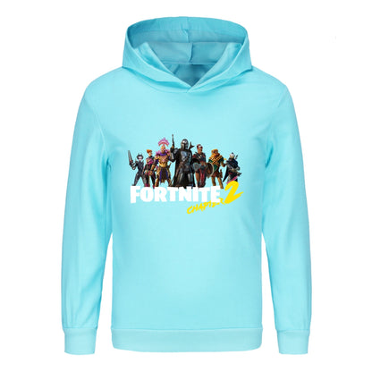 Fortnite Hoodie Kids Baby Cartoon Clothing Unisex Boys Long Sleeve Hooded Sweatshirts Youth Girls Casual Coats 1007