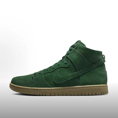 Nike Dunk SB Dunk High – inspirowane stylem retro, modne, antypoślizgowe, wytrzymałe, półwysokie, codzienne trampki DQ4489-300