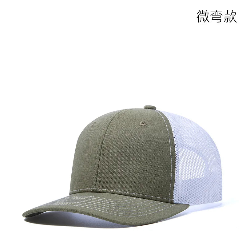 38 spalvų tinklinės „Trucker“ kepurės, lauko „Snapback“ kepurės, „Dad Hat“, hiphopo stiliaus kepurės vyrams ir moterims, reguliuojamos berniukų ir mergaičių beisbolo kepurės