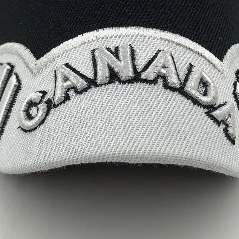 Kolory Kontrastowa kanadyjska czapka baseballowa z haftem dla mężczyzn i kobiet, czapka typu snapback, czapka typu „dad hat”, czapka wędkarska, czapka typu „gorra” w kolorze kości słoniowej