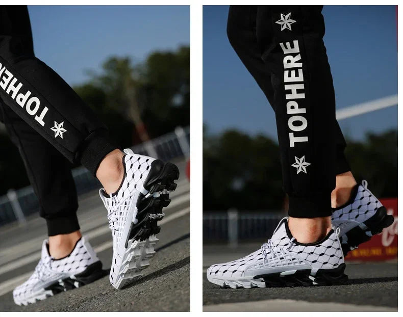 Men's Sports Shoes Breathable Casual Walking Tennis Sports Shoes