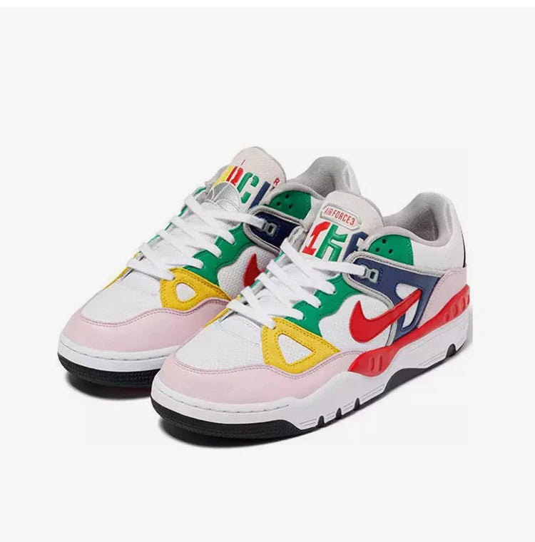 Zapatillas Nike originales de cuatro estaciones, de corte bajo y estilo retro, con cordones, para hombre y mujer, modelo HQ7534-100