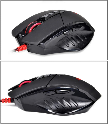 Bloody V7M Wired Mouse RGB Lightweight Ergonomics Design 4000dpi Pc Office E-sports Gaming Macro Programming Mouse for CF LOL CS